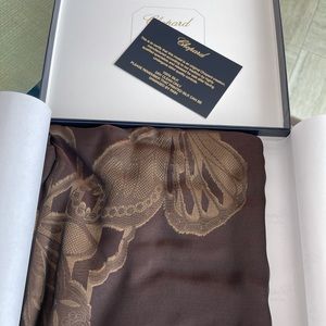 Chopard Butterfly scarf NEW